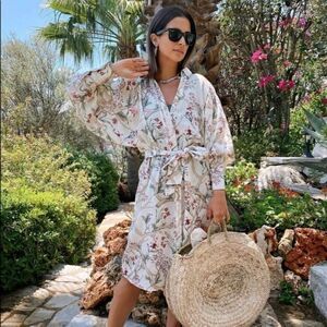 JOHANNA ORTIZ x H&M Linen Shirt Dress